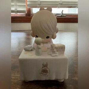 RETIRED: Enesco Precious Moments | 1989 My Happiness.